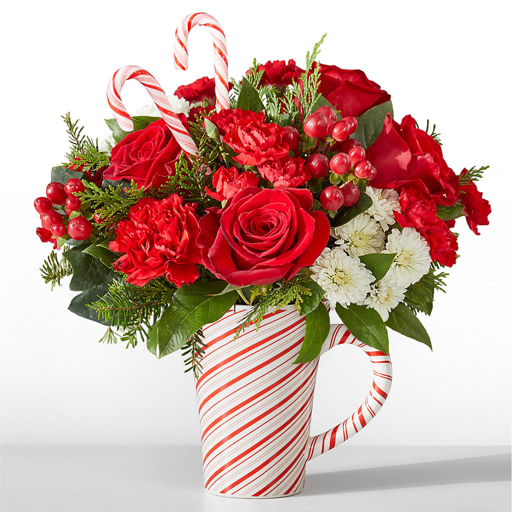 Peppermint Swirl Mug – BOWS PETALS 'N LACE, Livingston TN