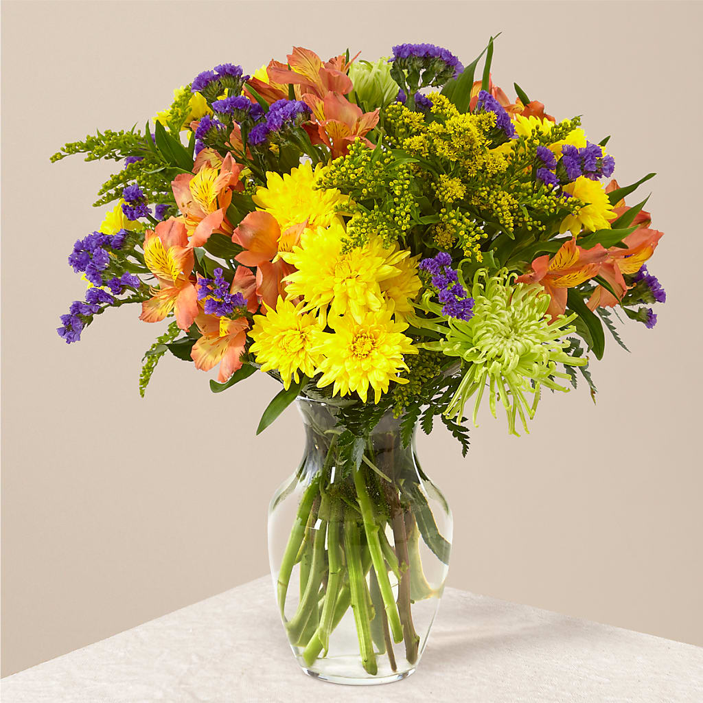 Marmalade Skies Bouquet – BOWS PETALS 'N LACE, Livingston TN