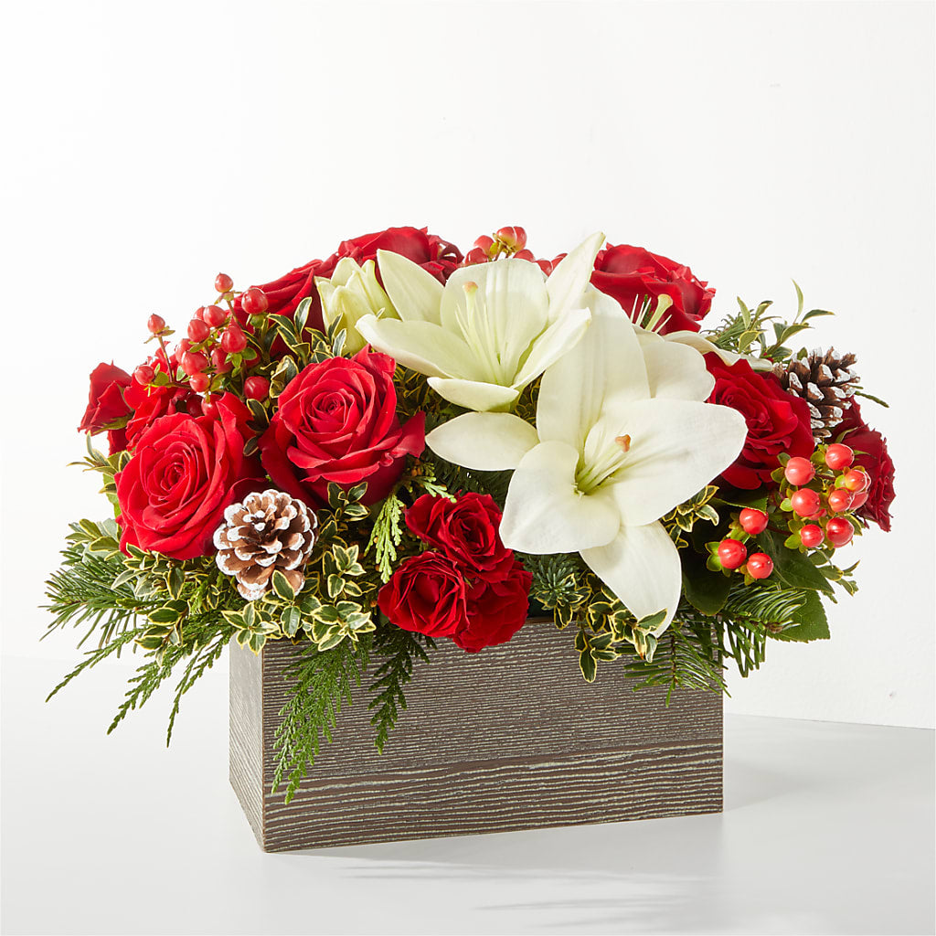 Snowy Wonderland Bouquet – BOWS PETALS 'N LACE, Livingston TN