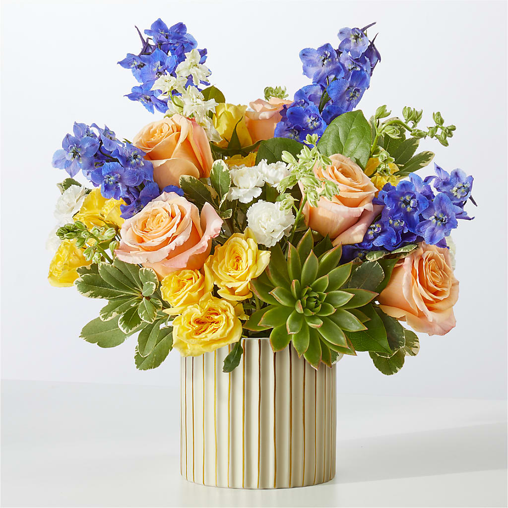 Cobalt Reverie Bouquet – BOWS PETALS 'N LACE, Livingston TN