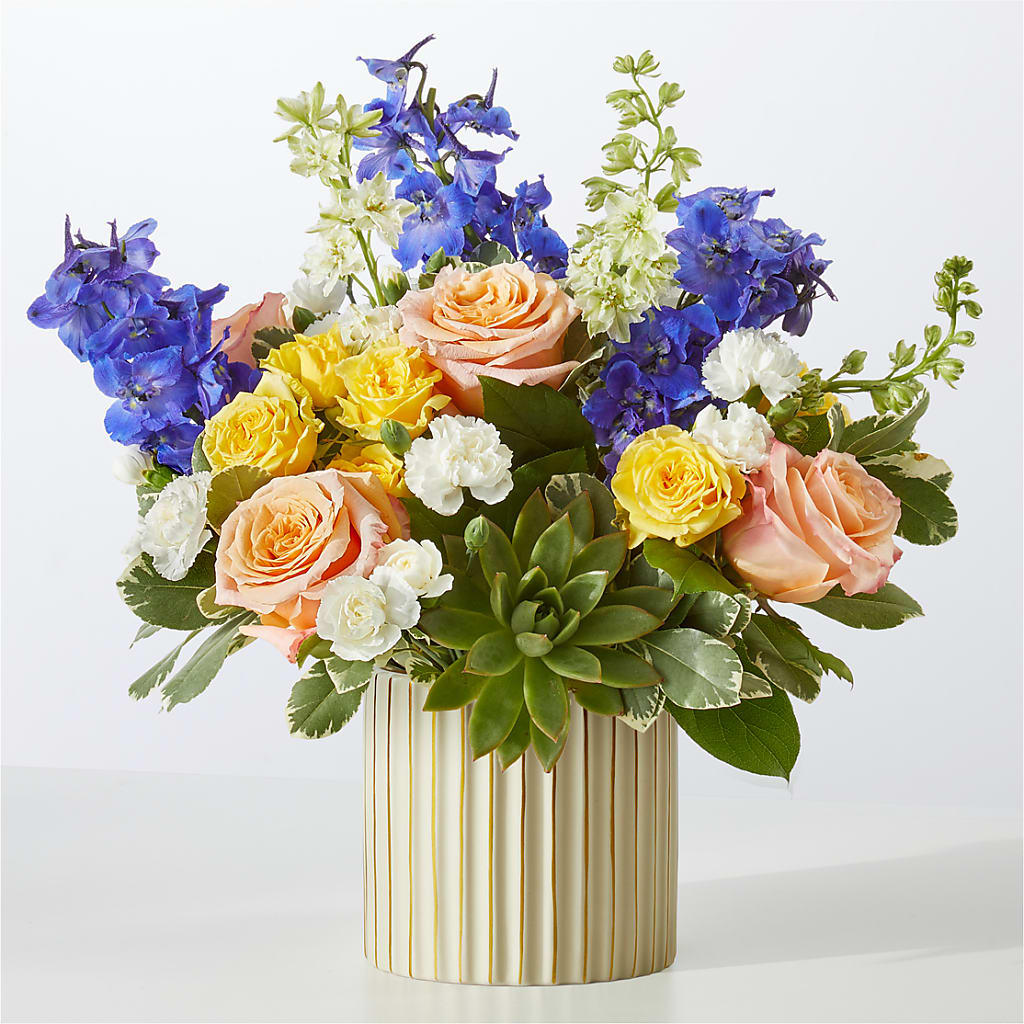 Cobalt Reverie Bouquet – BOWS PETALS 'N LACE, Livingston TN