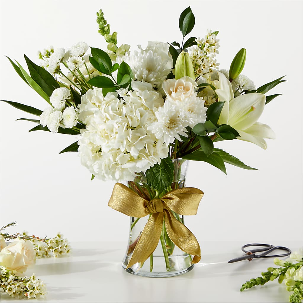 New Beginnings – A Florist Original – BOWS PETALS 'N LACE, Livingston TN