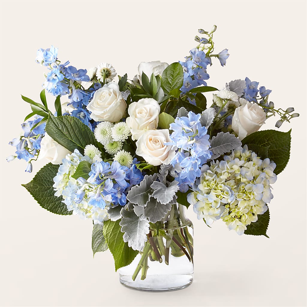 Clear Skies Bouquet – BOWS PETALS 'N LACE, Livingston TN