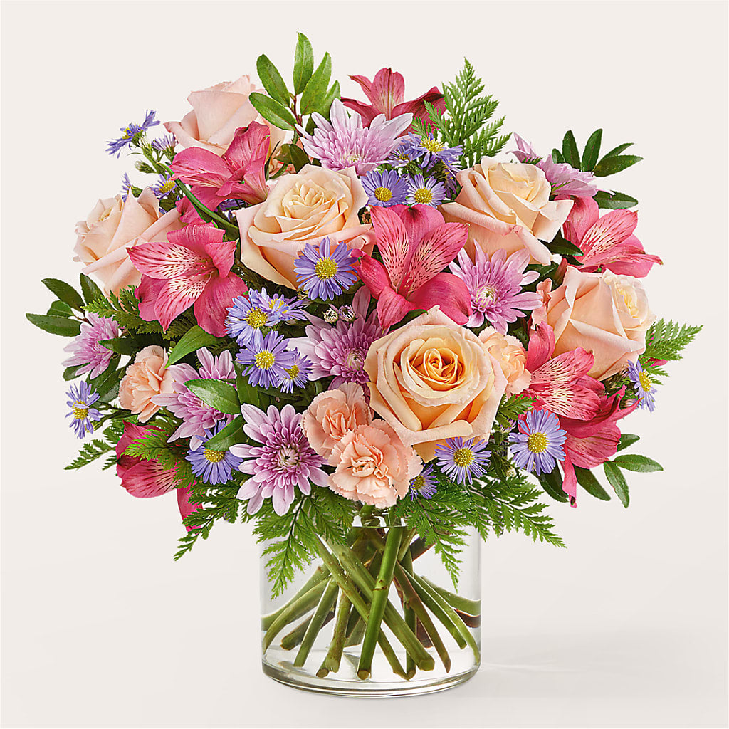 Sunset Serenade Bouquet – BOWS PETALS 'N LACE, Livingston TN