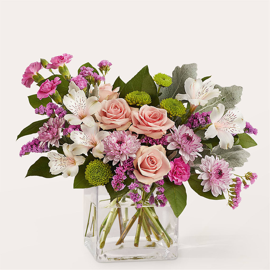 Pink Suede Bouquet – BOWS PETALS 'N LACE, Livingston TN