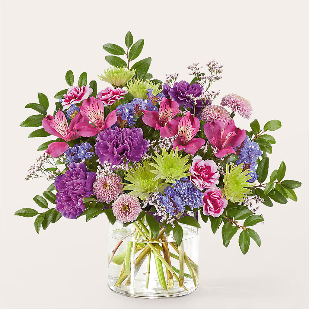 Glass Half Full Bouquet – BOWS PETALS 'N LACE, Livingston TN