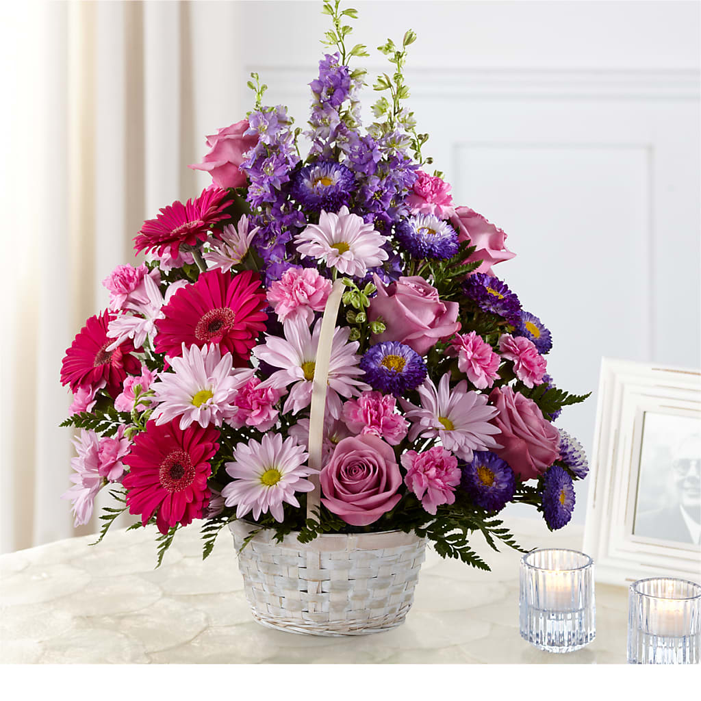 Pastel Peace Basket – BOWS PETALS 'N LACE, Livingston TN
