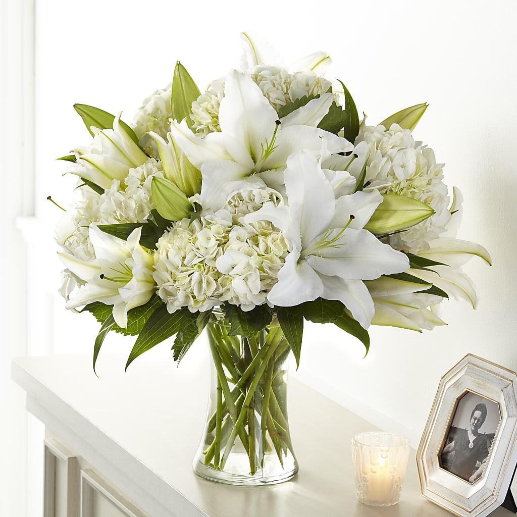 Compassionate Lily Bouquet – BOWS PETALS 'N LACE, Livingston TN