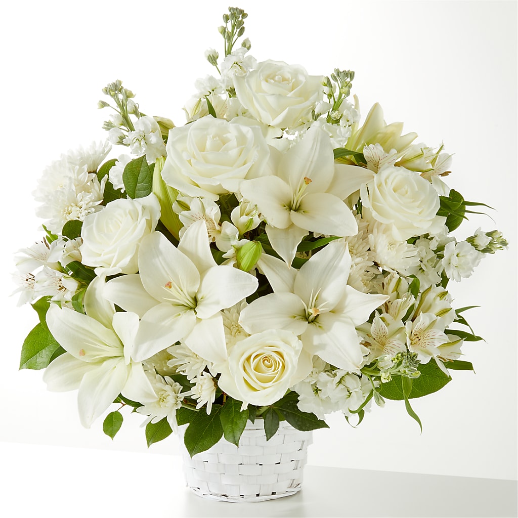 Peaceful Reflections Arrangement – BOWS PETALS 'N LACE, Livingston TN