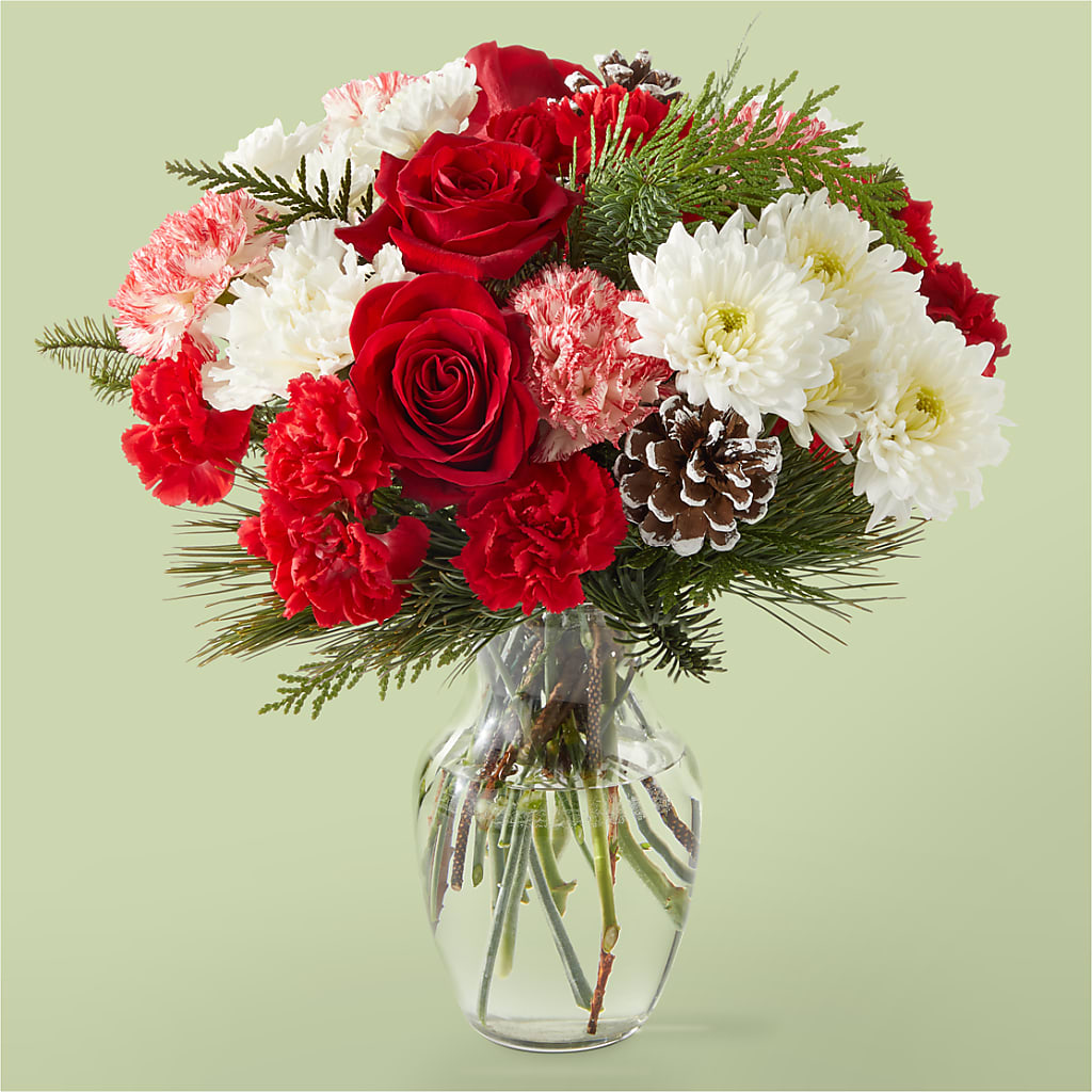 Candy Cane Lane Bouquet – BOWS PETALS 'N LACE, Livingston TN