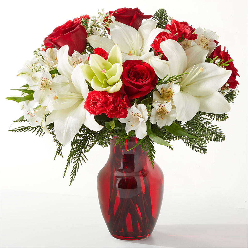 Holiday Season Bouquet – BOWS PETALS 'N LACE, Livingston TN