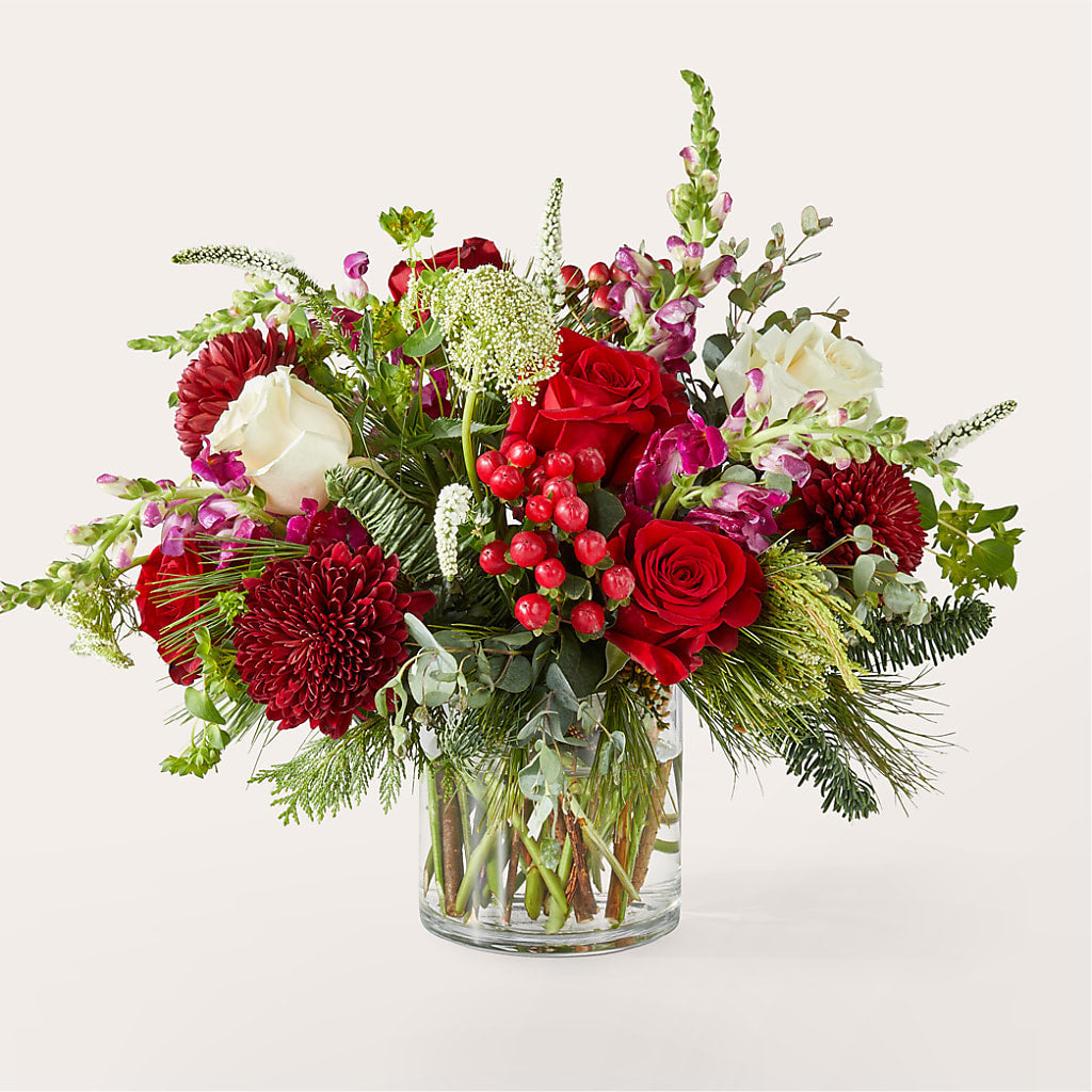 Cranberry Fizz Bouquet – BOWS PETALS 'N LACE, Livingston TN