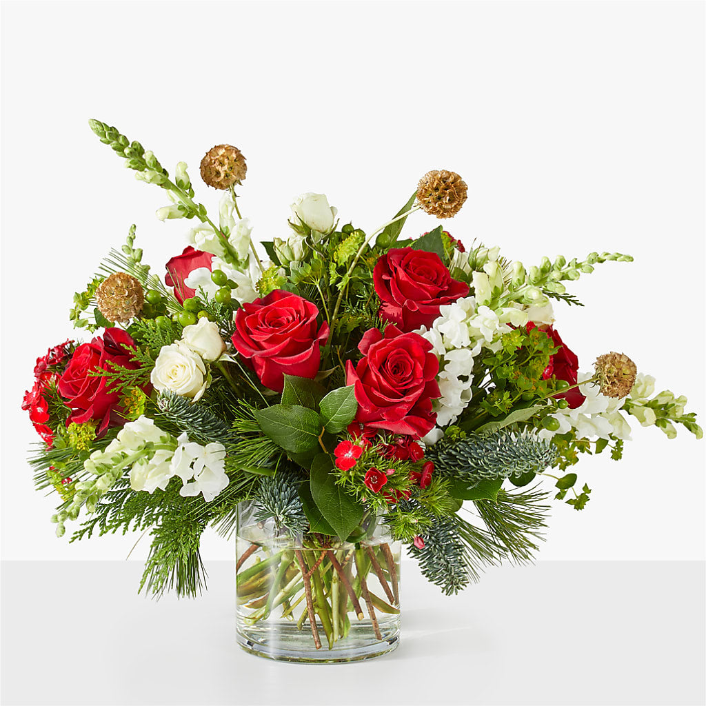 Deck the Halls Bouquet – BOWS PETALS 'N LACE, Livingston TN