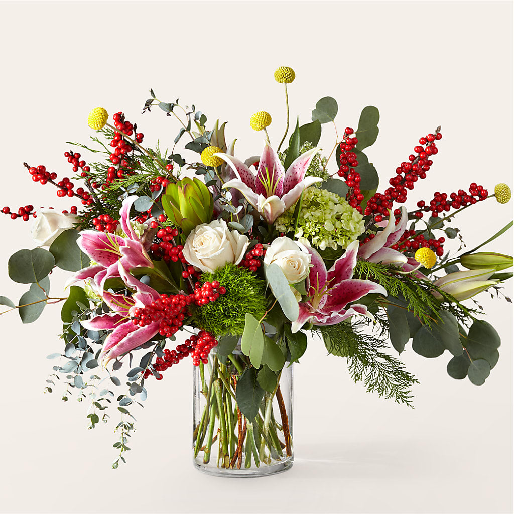 Berry & Bright Bouquet – BOWS PETALS 'N LACE, Livingston TN