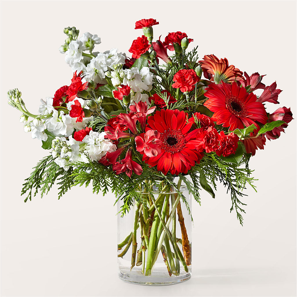 Holidaisy Bouquet – BOWS PETALS 'N LACE, Livingston TN