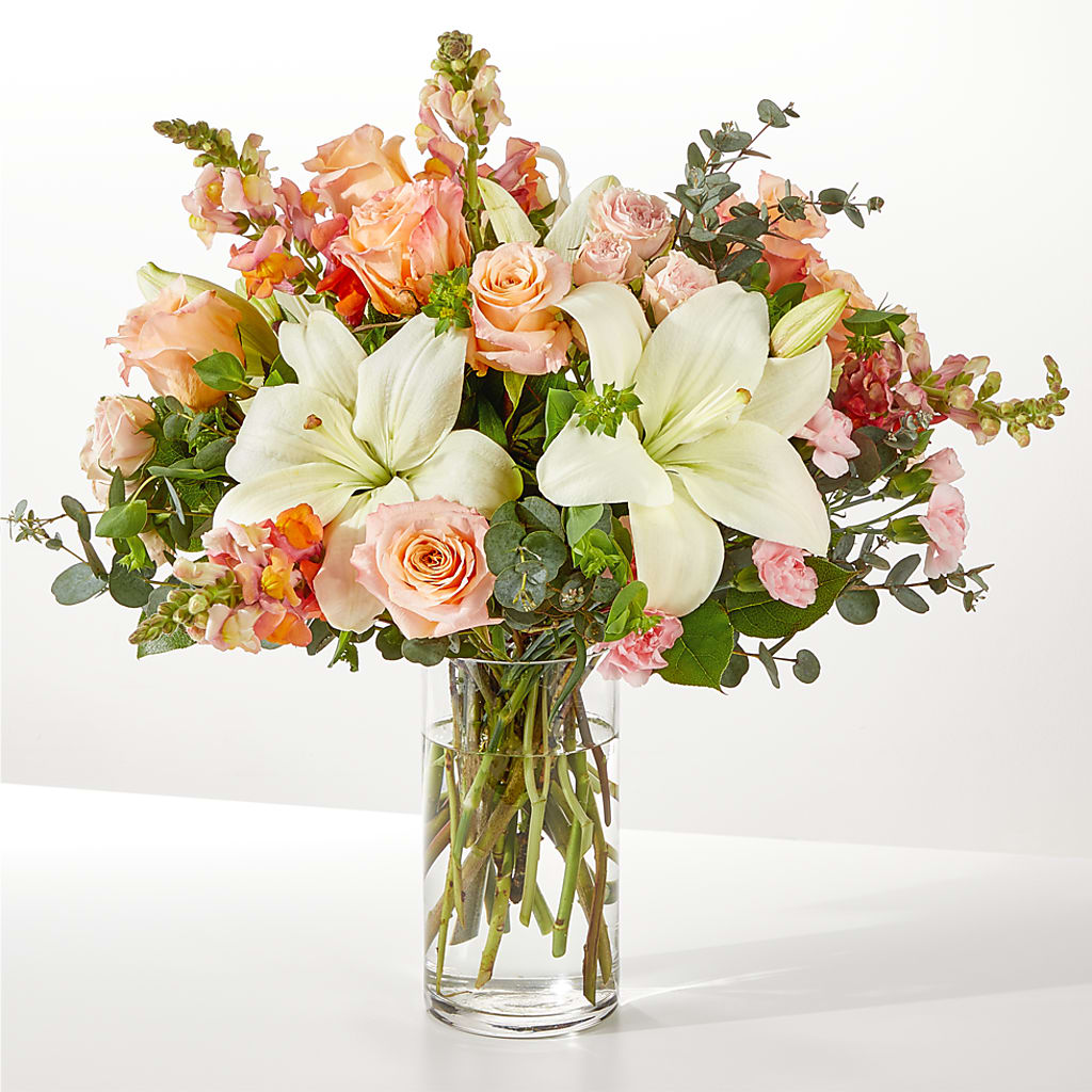 Grapefruit Splash Bouquet – BOWS PETALS 'N LACE, Livingston TN