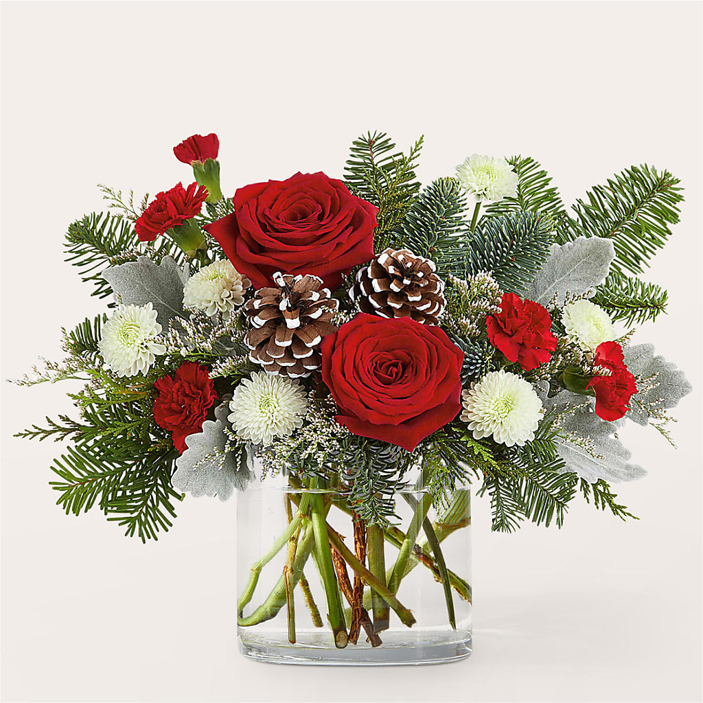 Yule Cheer Bouquet – BOWS PETALS 'N LACE, Livingston TN