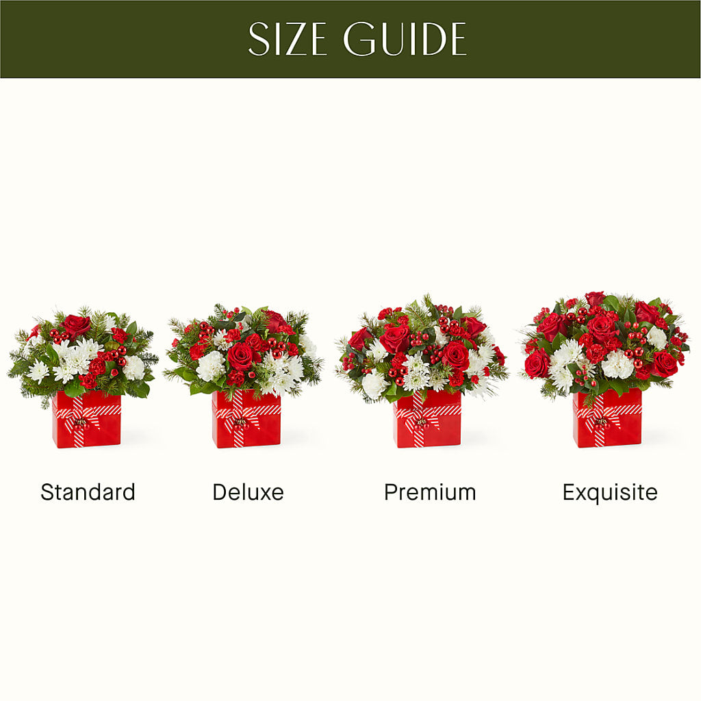 Presents Under the Tree Bouquet – BOWS PETALS 'N LACE, Livingston TN