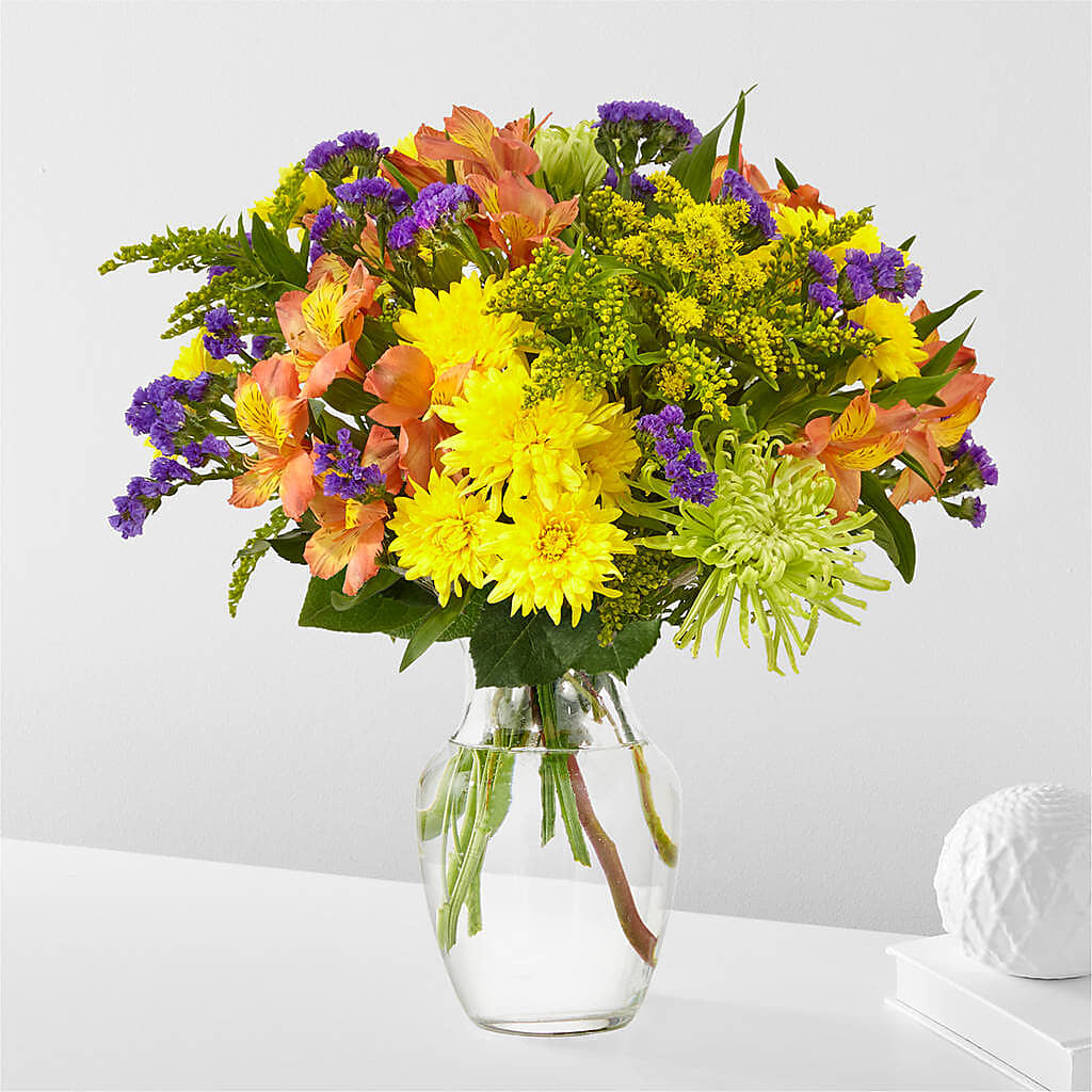 Marmalade Skies Bouquet – BOWS PETALS 'N LACE, Livingston TN