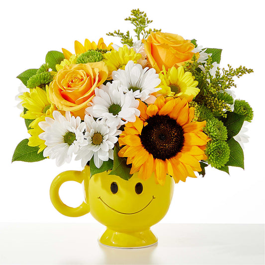 Be Happy Bouquet – BOWS PETALS 'N LACE, Livingston TN