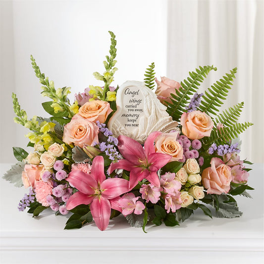 Gentle Light Arrangement – BOWS PETALS 'N LACE, Livingston TN