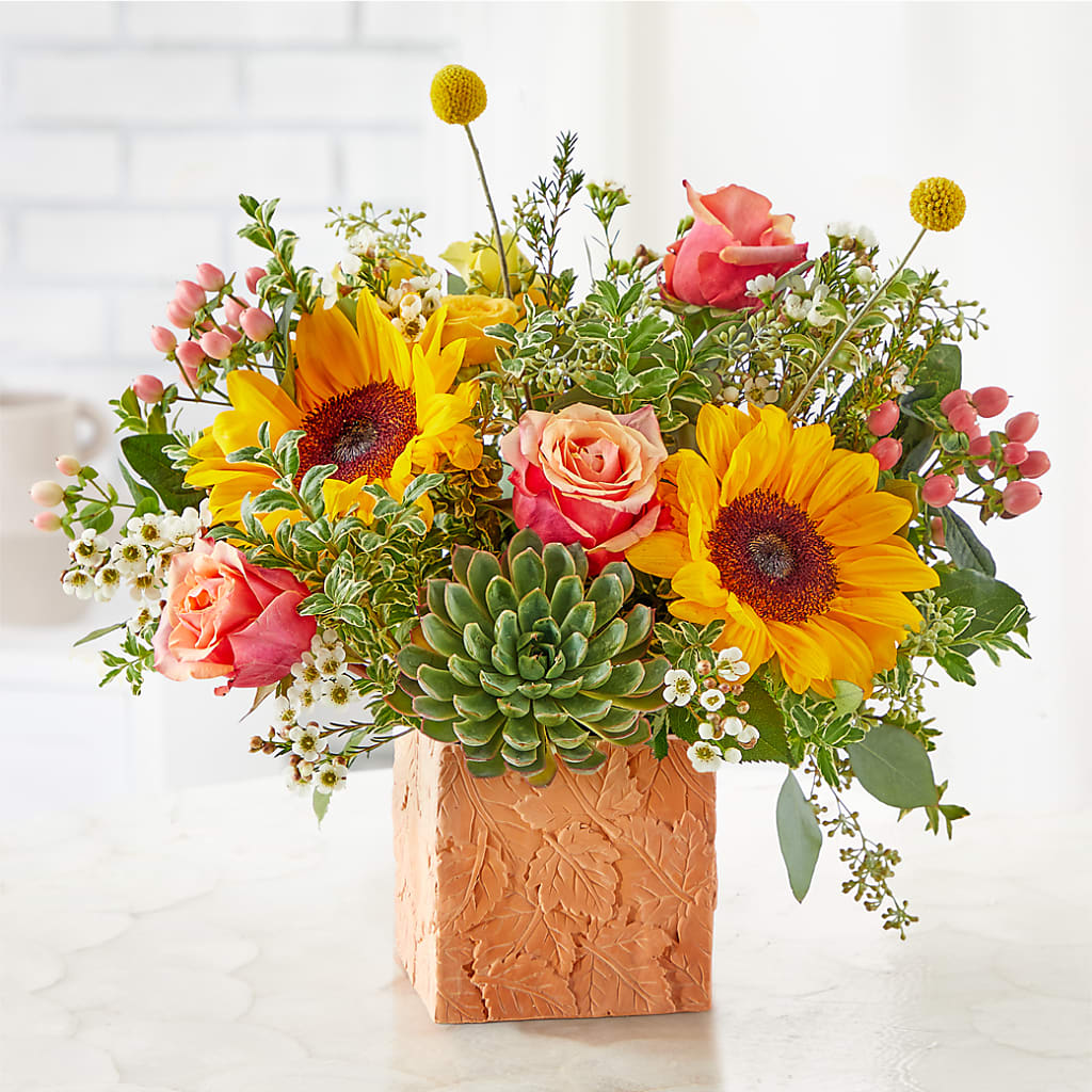 Sunflower Season Bouquet – BOWS PETALS 'N LACE, Livingston TN