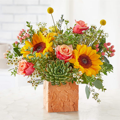Sunflower Season Bouquet – BOWS PETALS 'N LACE, Livingston TN