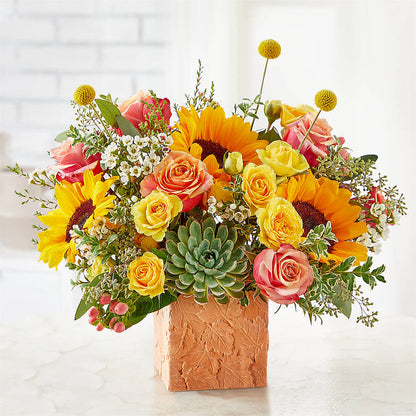 Sunflower Season Bouquet – BOWS PETALS 'N LACE, Livingston TN