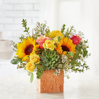 Sunflower Season Bouquet – BOWS PETALS 'N LACE, Livingston TN