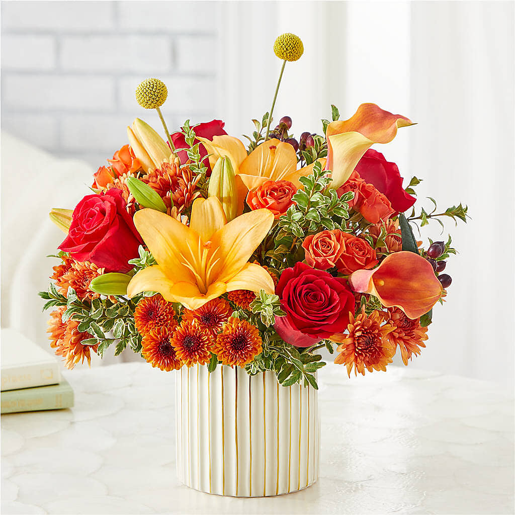Scarlet Skies Bouquet – BOWS PETALS 'N LACE, Livingston TN