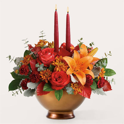 Fruits of Fall Centerpiece – BOWS PETALS 'N LACE, Livingston TN