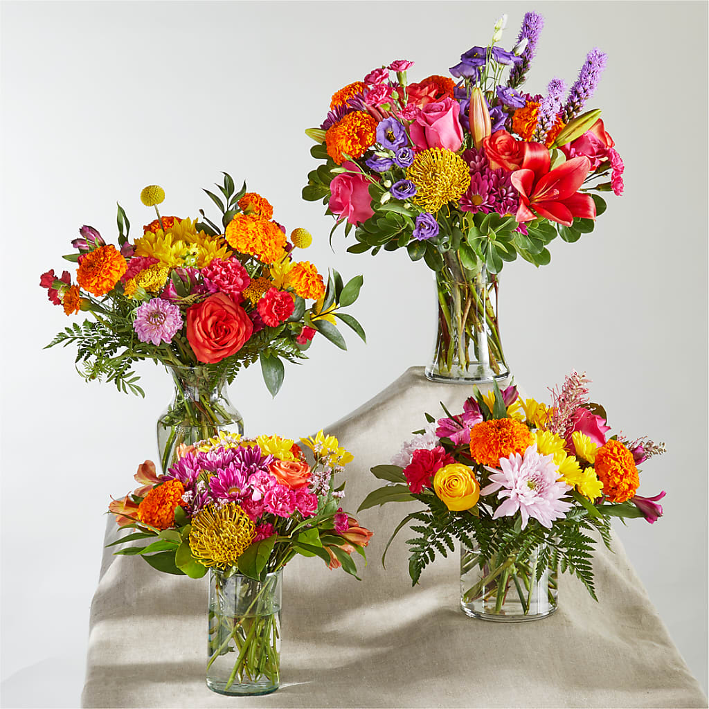 Feast of Color – A Florist Original – BOWS PETALS 'N LACE, Livingston TN