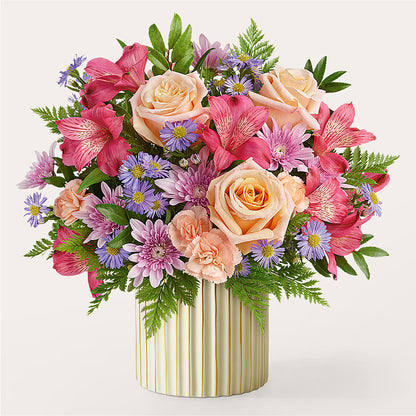 Sunset Serenade Bouquet – BOWS PETALS 'N LACE, Livingston TN