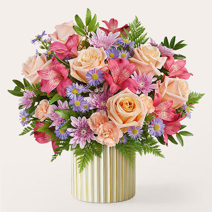 Sunset Serenade Bouquet – BOWS PETALS 'N LACE, Livingston TN