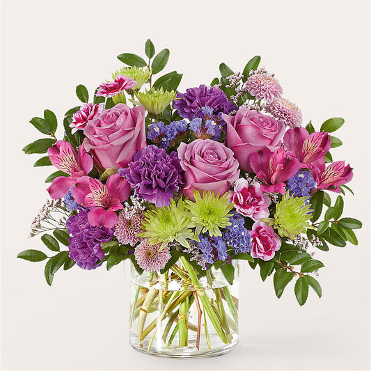 Glass Half Full Bouquet – BOWS PETALS 'N LACE, Livingston TN