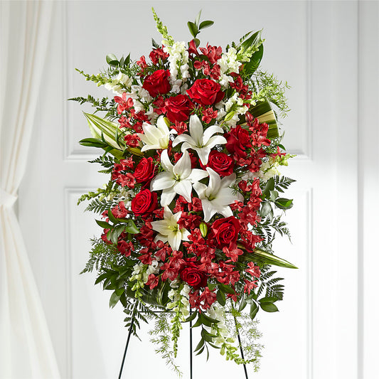 Everlasting Memory Standing Spray – BOWS PETALS 'N LACE, Livingston TN