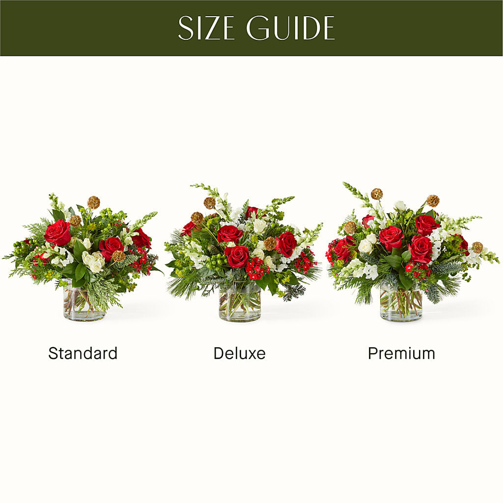 Deck the Halls Bouquet – BOWS PETALS 'N LACE, Livingston TN