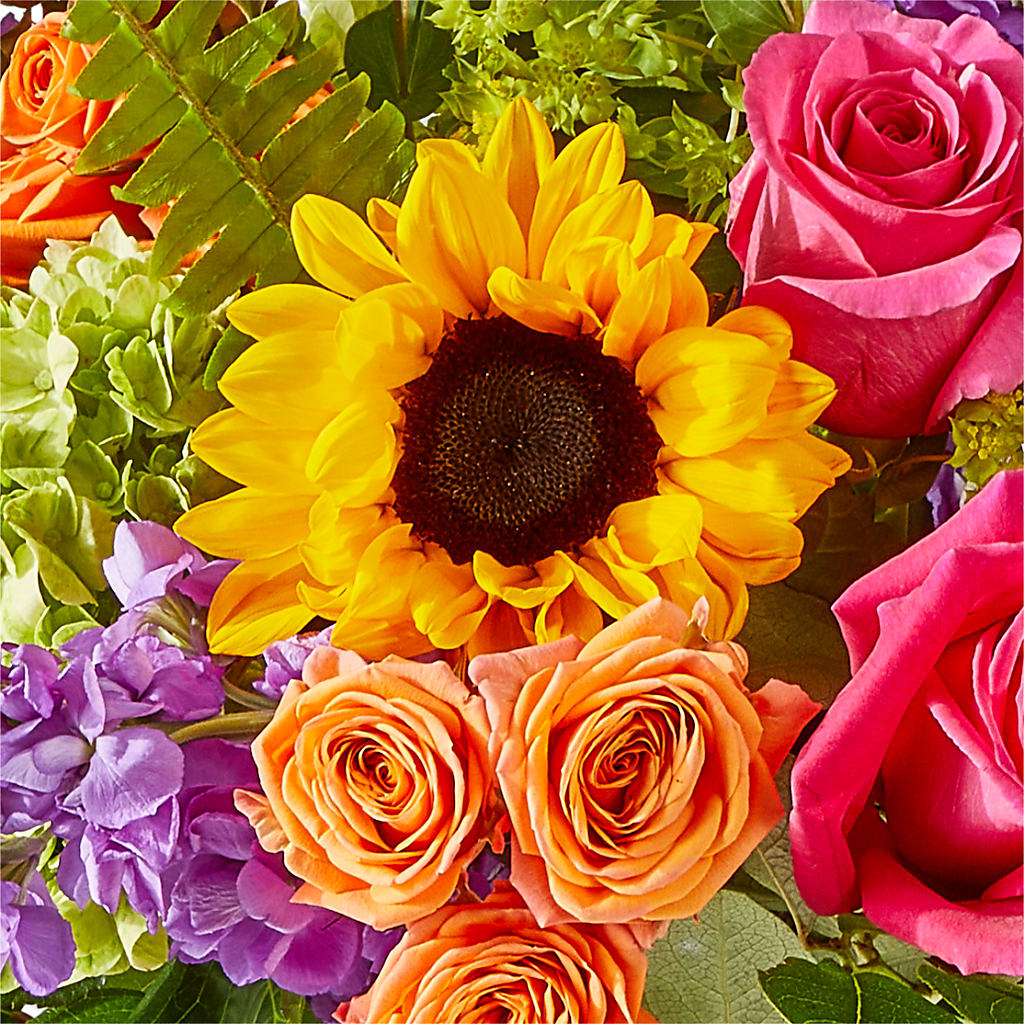 Vibrant Greetings Bouquet – BOWS PETALS 'N LACE, Livingston TN