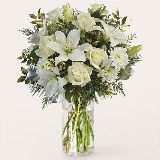 Wintry Mix Bouquet – BOWS PETALS 'N LACE, Livingston TN