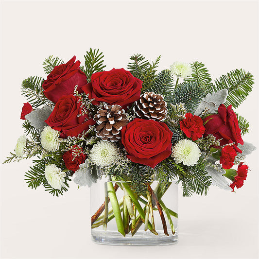 Yule Cheer Bouquet – BOWS PETALS 'N LACE, Livingston TN